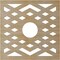 Ekena Millwork Chevron Wood Fretwork Pierced Ceiling Medallion, Birch, 30"OD x 7 3/4"ID x 3/8"T CMWP30X30X0375CHBI - alternate 5